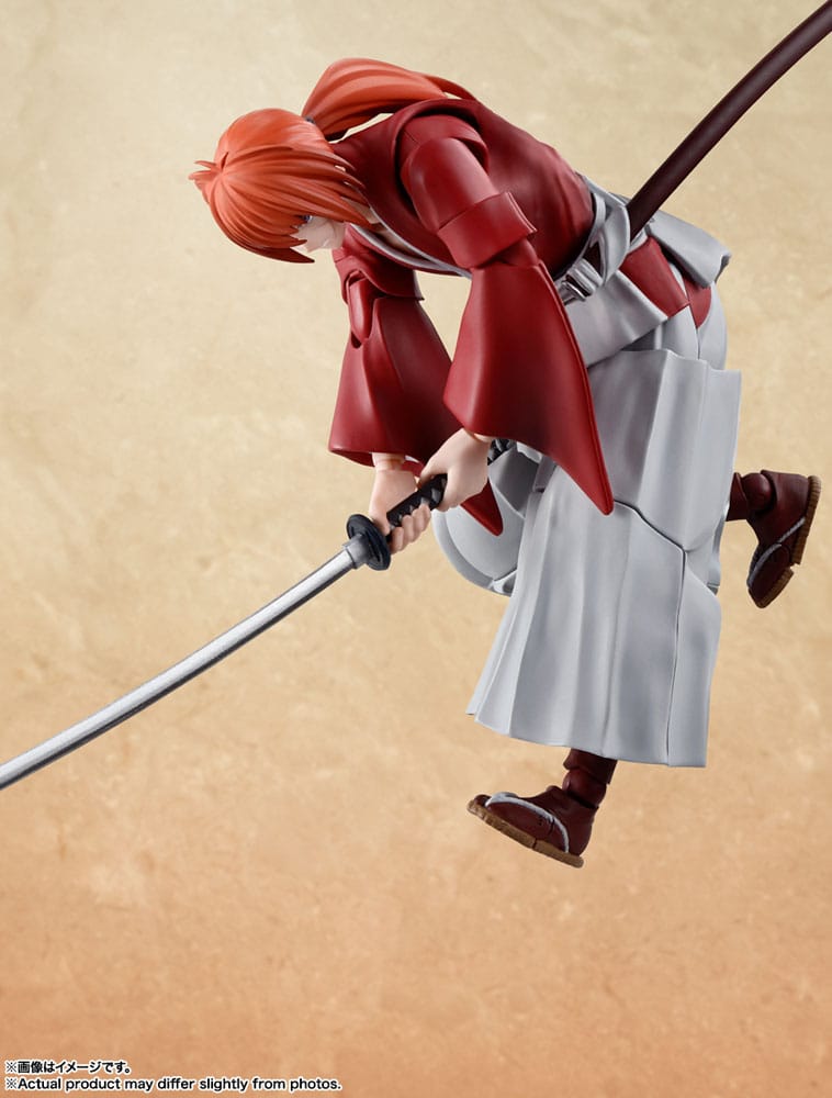 Rurouni Kenshin: Meiji Swordsman Romantic Story S.H. Figuarts Action Figure Kenshin Himura 13 cm 4573102654809