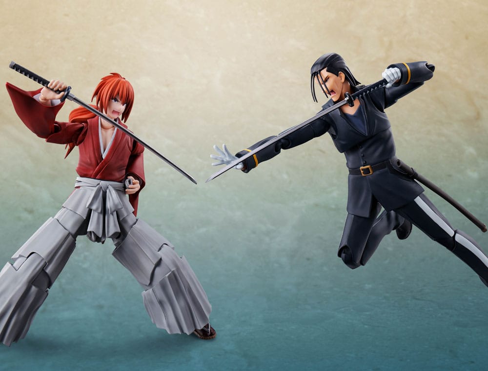 Rurouni Kenshin: Meiji Swordsman Romantic Story S.H. Figuarts Action Figure Hajime Saito 17 cm 4573102654816