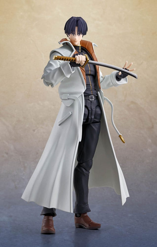 Rurouni Kenshin: Meiji Swordsman Romantic Story S.H. Figuarts Action Figure Aoshi Shinomori 17 cm 4573102654823