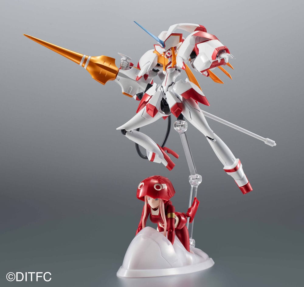 Darling in the Franxx S.H. Figuarts x The Robot Spirits Action Figure Zero Two & Strelizia 5th Anniversary Set 16 cm 4573102657541