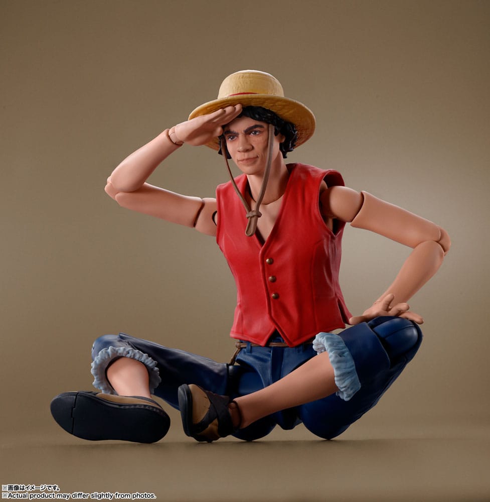 One Piece S.H. Figuarts Action Figure Monkey D. Luffy (Netflix) 14 cm 4573102657671