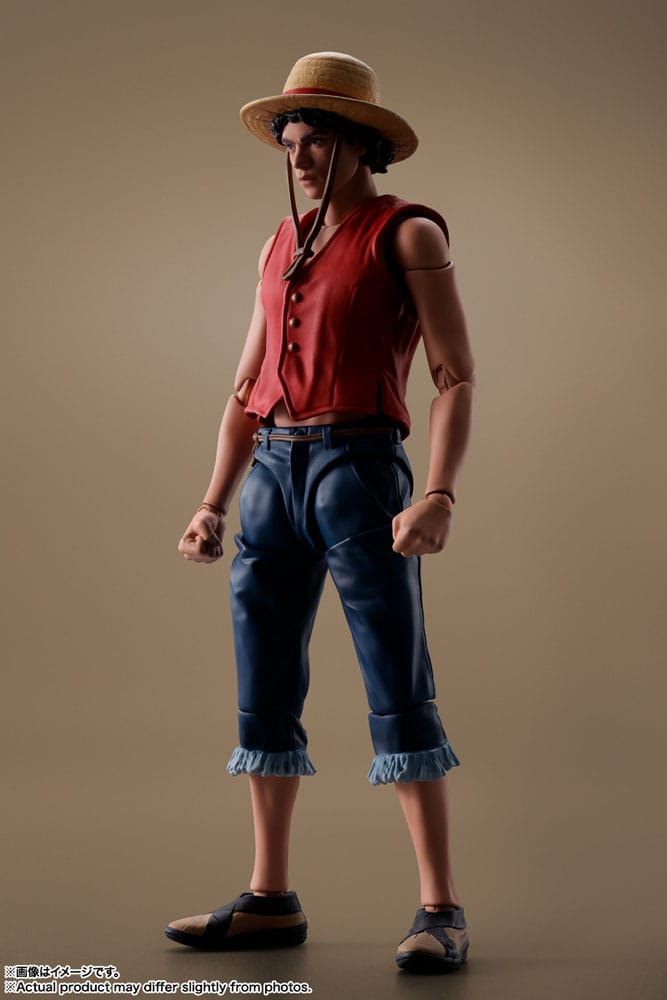 One Piece S.H. Figuarts Action Figure Monkey D. Luffy (Netflix) 14 cm 4573102657671