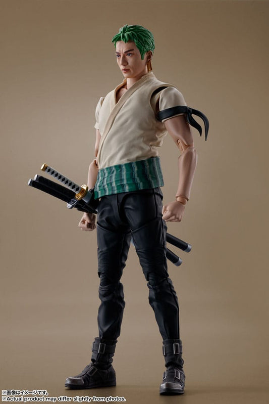 One Piece S.H. Figuarts Action Figure Roronoa Zoro (Netflix) 14 cm 4573102657688