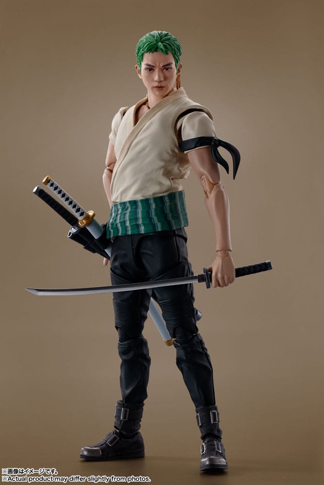 One Piece S.H. Figuarts Action Figure Roronoa Zoro (Netflix) 14 cm 4573102657688