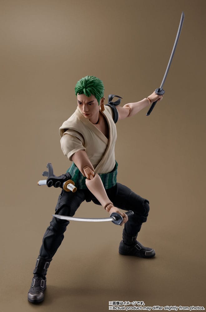 One Piece S.H. Figuarts Action Figure Roronoa Zoro (Netflix) 14 cm 4573102657688