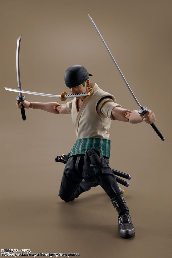 One Piece S.H. Figuarts Action Figure Roronoa Zoro (Netflix) 14 cm 4573102657688