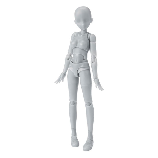 S.H. Figuarts Action Figure Body-Chan School Life Edition DX Set (Gray Color Ver.) 13 cm 4573102660664