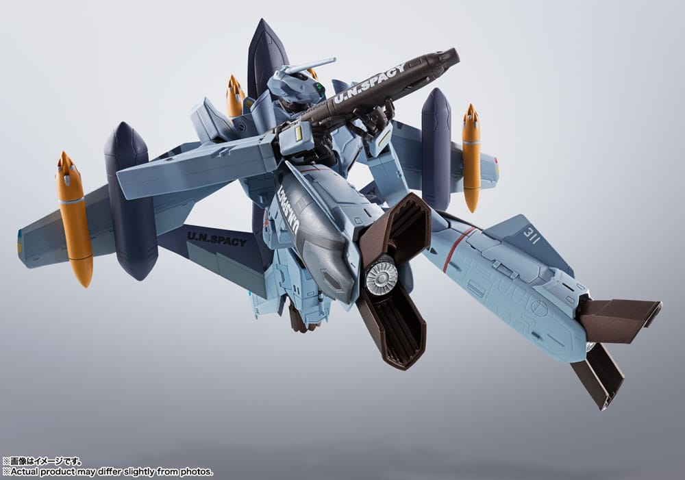 Macross Zero Hi-Metal R Action Figure VF-0A Phoenix (Shin Kudo Use) & QF-2200D-B Ghost 30 cm 4573102660848