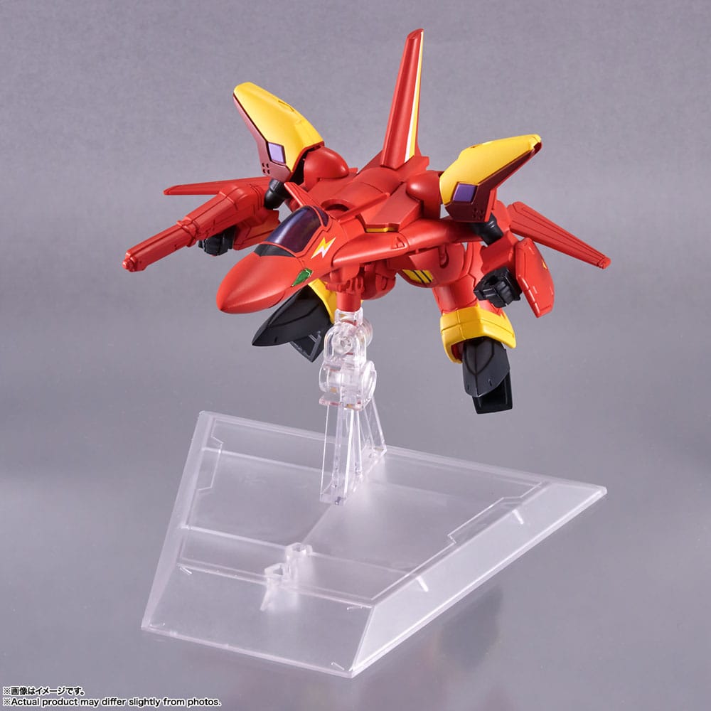 Macross 7 Tiny Session Vehicle mit Action Figure VF-19 Custom Fire Valkyrie with Basara Nekki 11 cm 4573102660862