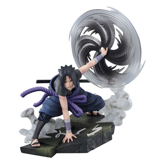 Naruto Shippuden FiguartsZERO Extra Battle PVC Statue Sasuke Uchiha -The Light & Dark of the Mangekyo Sharingan- 20 cm 4573102661128