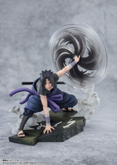 Naruto Shippuden FiguartsZERO Extra Battle PVC Statue Sasuke Uchiha -The Light & Dark of the Mangekyo Sharingan- 20 cm 4573102661128