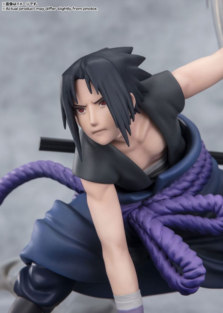 Naruto Shippuden FiguartsZERO Extra Battle PVC Statue Sasuke Uchiha -The Light & Dark of the Mangekyo Sharingan- 20 cm 4573102661128