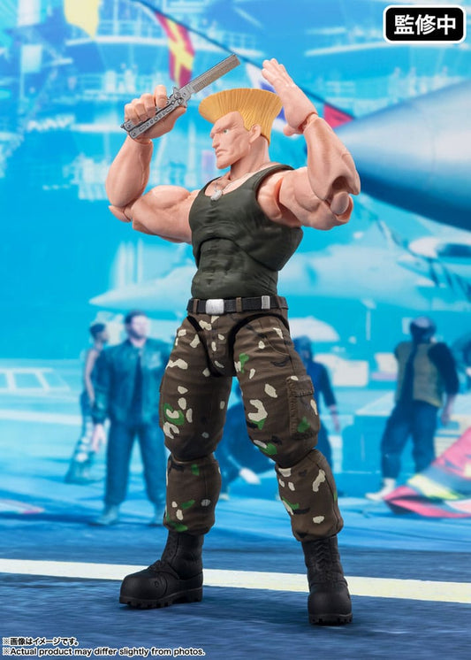 Street Fighter S.H. Figuarts Action Figure Guile -Outfit 2- 16 cm 4573102661296