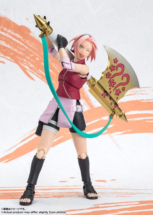 Naruto Shippuden S.H. Figuarts Action Figure Sakura Haruno Naruto OP99 Edition 14 cm 4573102661654