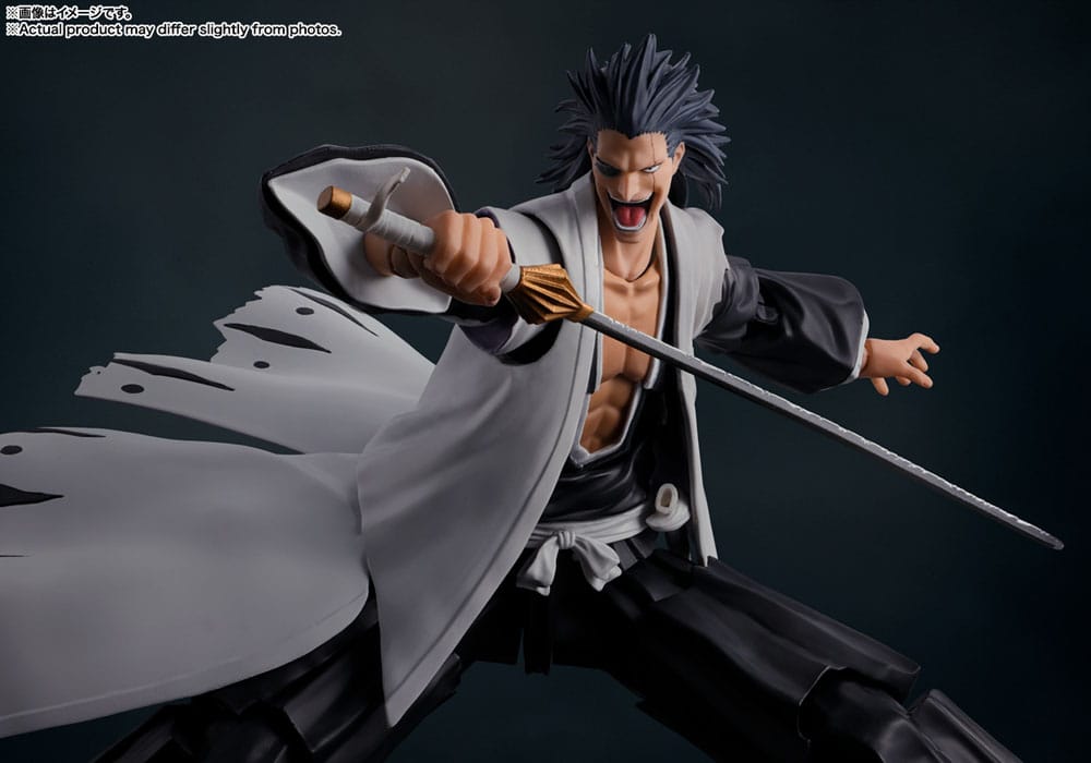 Bleach: Thousand-Year Blood War S.H. Figuarts Action Figure Kenpachi Zaraki 17 cm 4573102661692