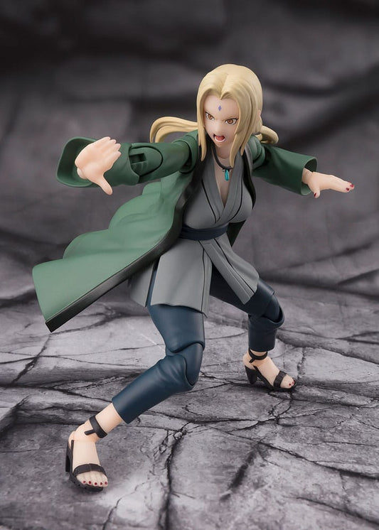 Naruto S.H.Figuarts Action Figure Tsunade The legendary Medical Ninja 14 cm 4573102662019