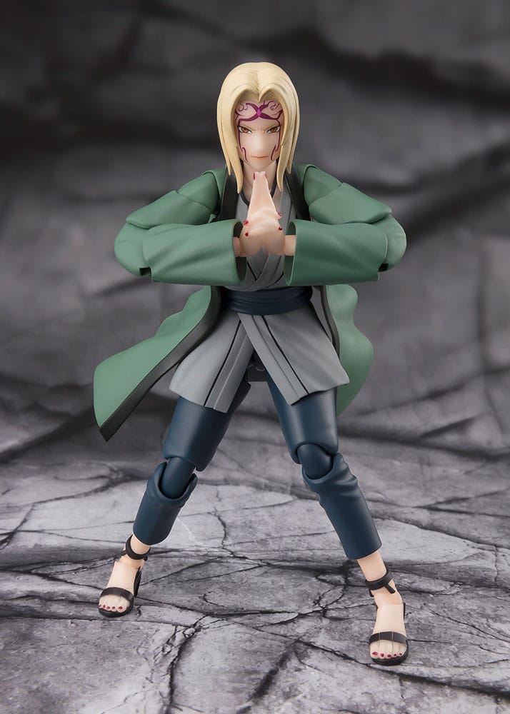 Naruto S.H.Figuarts Action Figure Tsunade The legendary Medical Ninja 14 cm 4573102662019