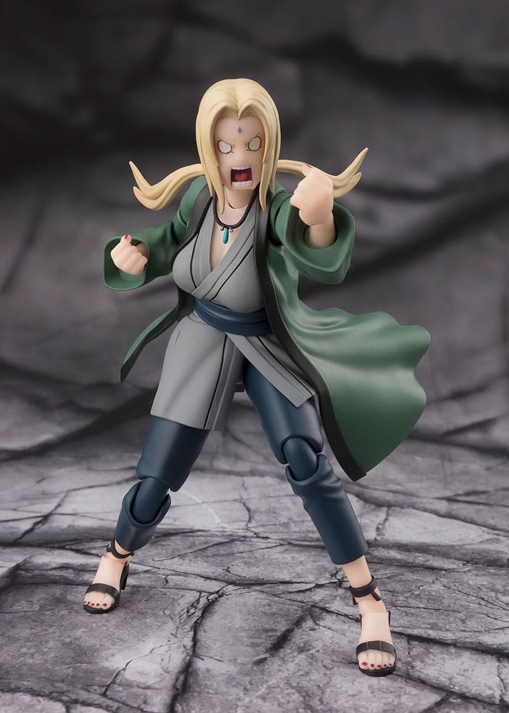 Naruto S.H.Figuarts Action Figure Tsunade The legendary Medical Ninja 14 cm 4573102662019