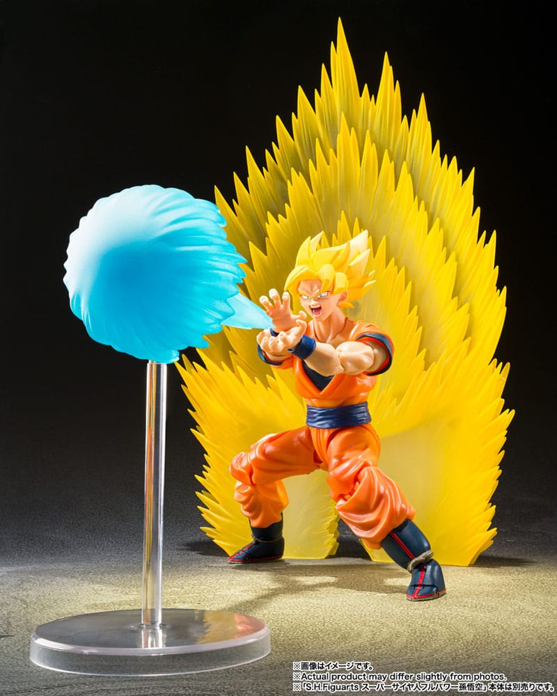 Dragon Ball Z S.H. Figuarts Accessories Son Goku's Effekt Parts Set Teleport Kamehameha 4573102664570