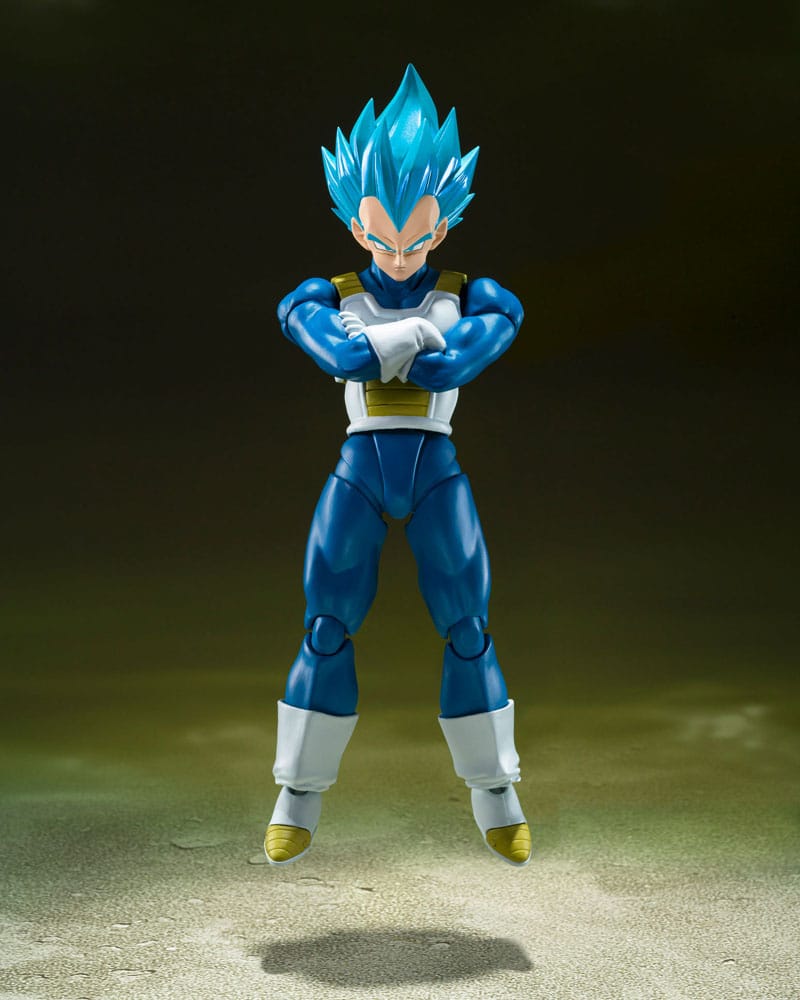 Dragon Ball Super S.H. Figuarts Action Figure Super Saiyan God Super Saiyan Vegeta -Unwavering Saiyan Pride- 14 cm 4573102664587