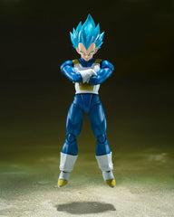 Dragon Ball Super S.H. Figuarts Action Figure Super Saiyan God Super Saiyan Vegeta -Unwavering Saiyan Pride- 14 cm 4573102664587