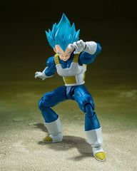 Dragon Ball Super S.H. Figuarts Action Figure Super Saiyan God Super Saiyan Vegeta -Unwavering Saiyan Pride- 14 cm 4573102664587