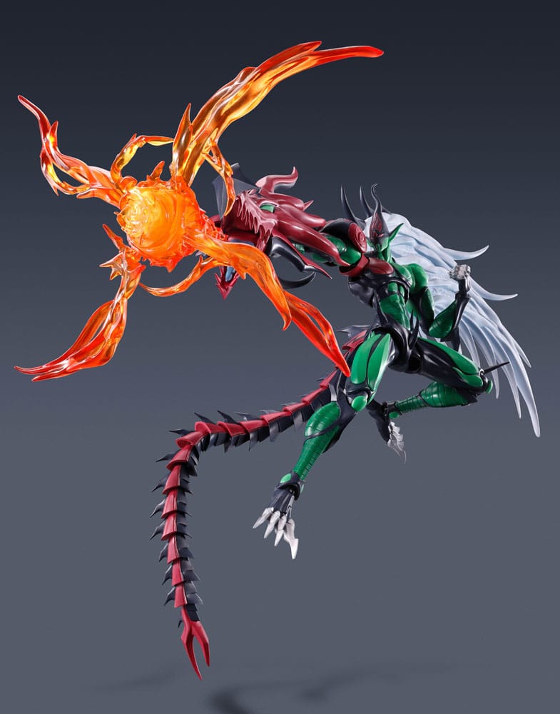 Yu-Gi-Oh! S.H. MonsterArts Action Figure Elemental Hero Flame Wingman 19 cm 4573102664655