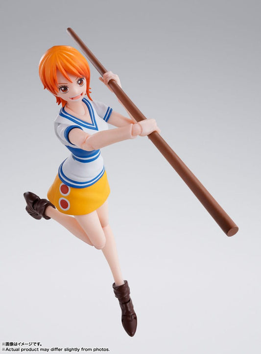 One Piece S.H. Figuarts Action Figure Nami Romance Dawn 14 cm 4573102664747