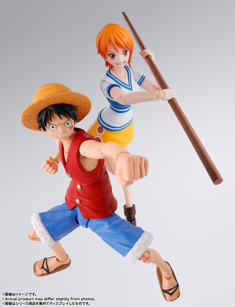 One Piece S.H. Figuarts Action Figure Nami Romance Dawn 14 cm 4573102664747