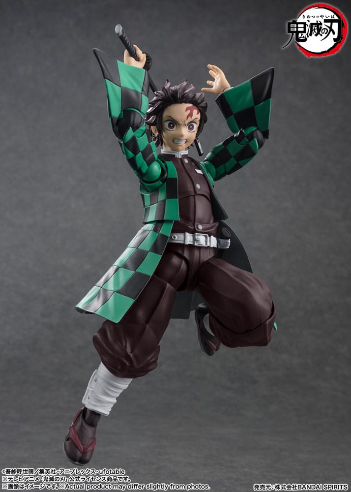 Demon Slayer: Kimetsu no Yaiba S.H. Figuarts Action Figure Tanjiro Kamado 14 cm 4573102664754