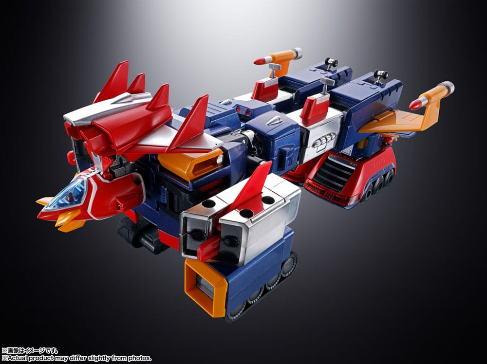 Super Electromagnetic Machine Voltes V Soul of Chogokin Diecast Action Figure GX31-SP 25 cm 4573102664853