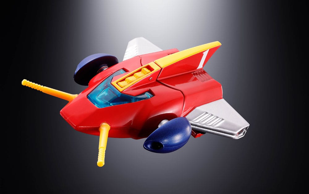 Super Electromagnetic Machine Voltes V Soul of Chogokin Diecast Action Figure GX50-SP Com-Battler V Chogokin 50th Anniversary Ver. 25 cm 4573102666048