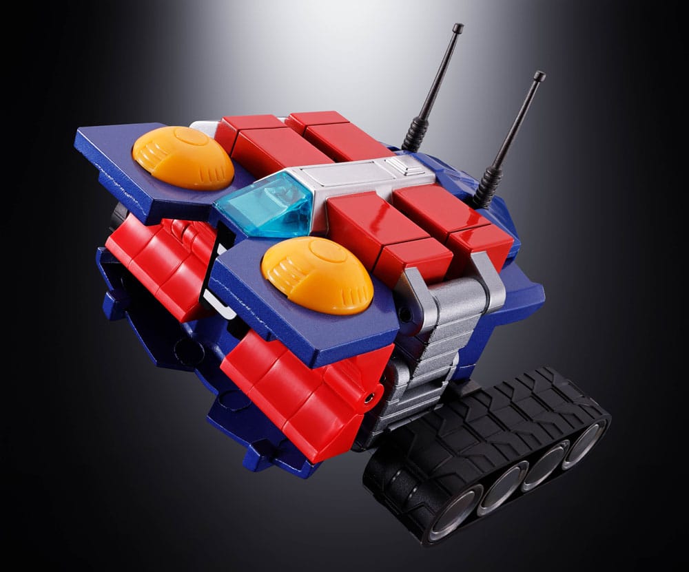 Super Electromagnetic Machine Voltes V Soul of Chogokin Diecast Action Figure GX50-SP Com-Battler V Chogokin 50th Anniversary Ver. 25 cm 4573102666048