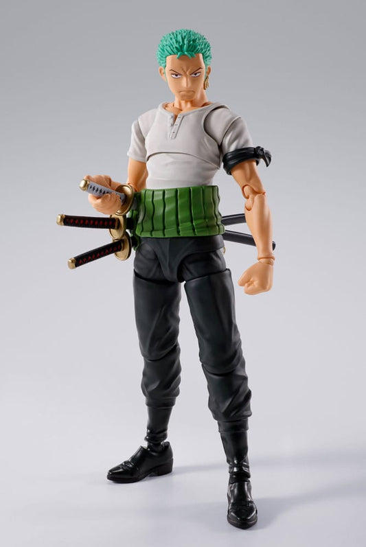 One Piece S.H.Figuarts Action Figure Roronoa Zoro Romance Dawn Ver. 15 cm 4573102666253