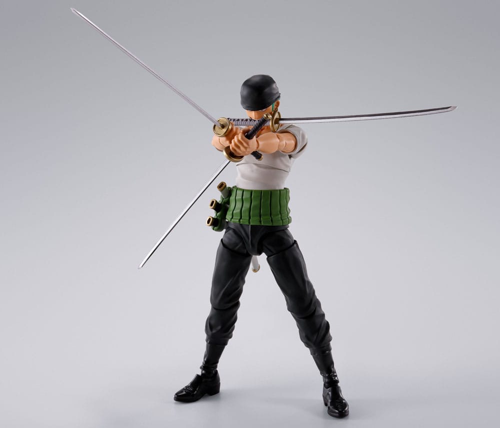 One Piece S.H.Figuarts Action Figure Roronoa Zoro Romance Dawn Ver. 15 cm 4573102666253