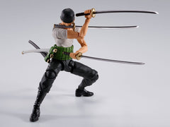 One Piece S.H.Figuarts Action Figure Roronoa Zoro Romance Dawn Ver. 15 cm 4573102666253