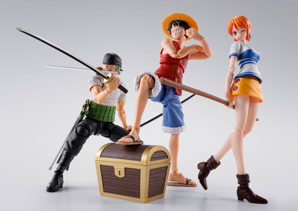 One Piece S.H.Figuarts Action Figure Roronoa Zoro Romance Dawn Ver. 15 cm 4573102666253