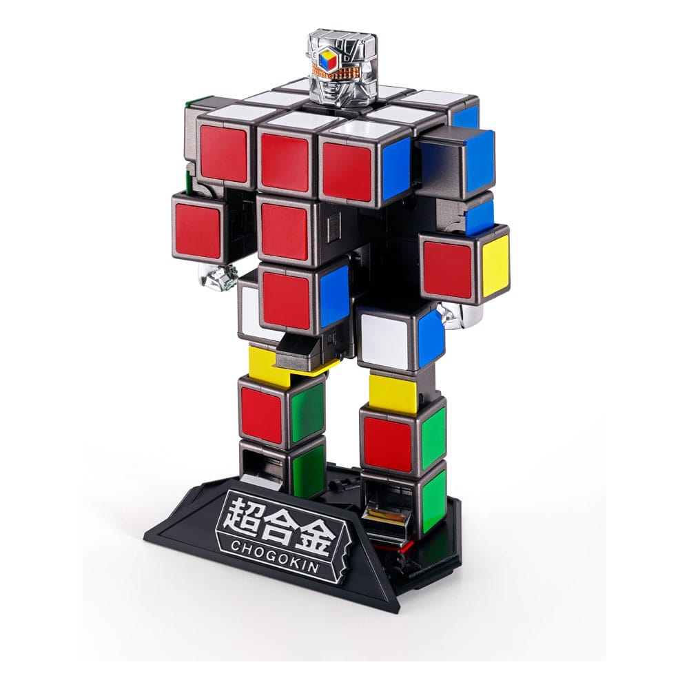 Rubik´s Cube Soul of Chogokin Diecast Action Figure Rubik´s Cube Robo 15 cm 4573102666529