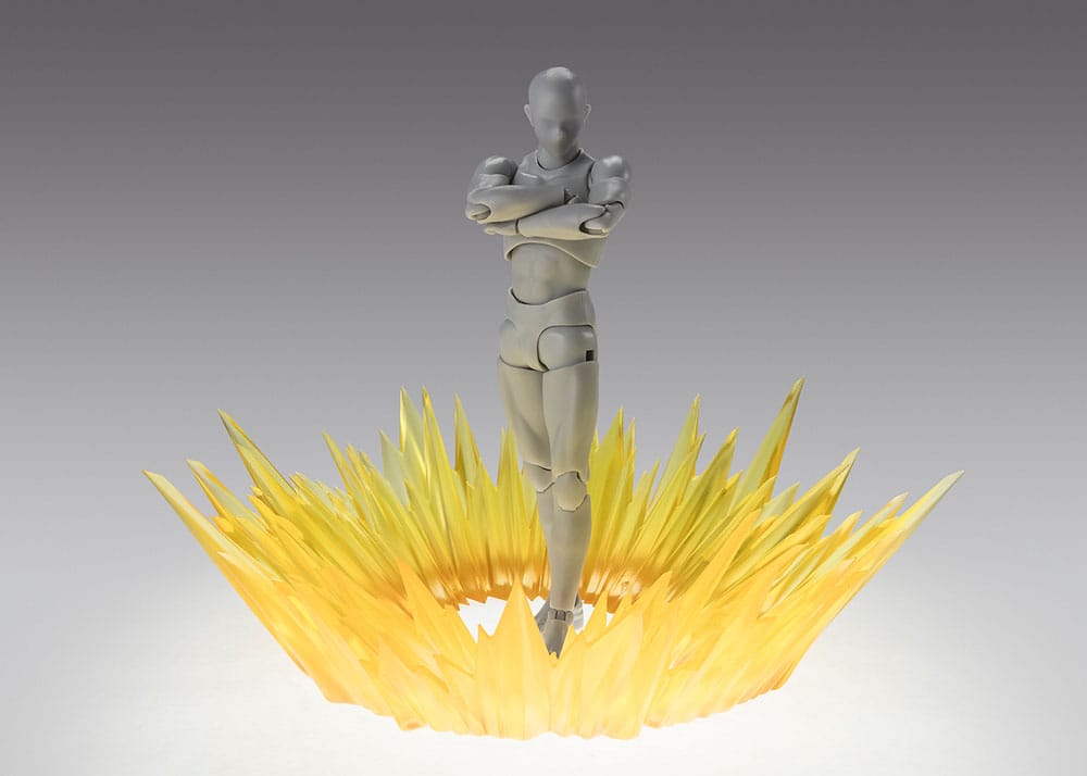 Tamashii Effect Action Figure Accessory Shock Impact Yellow Ver. for S.H.Figuarts 4573102666765