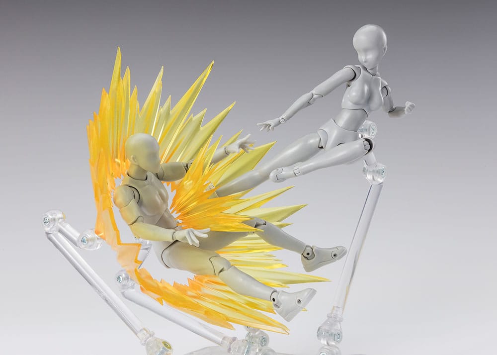 Tamashii Effect Action Figure Accessory Shock Impact Yellow Ver. for S.H.Figuarts 4573102666765