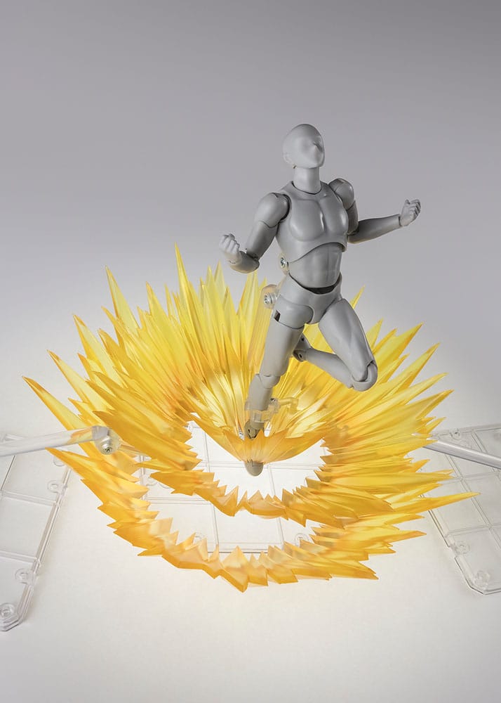 Tamashii Effect Action Figure Accessory Shock Impact Yellow Ver. for S.H.Figuarts 4573102666765