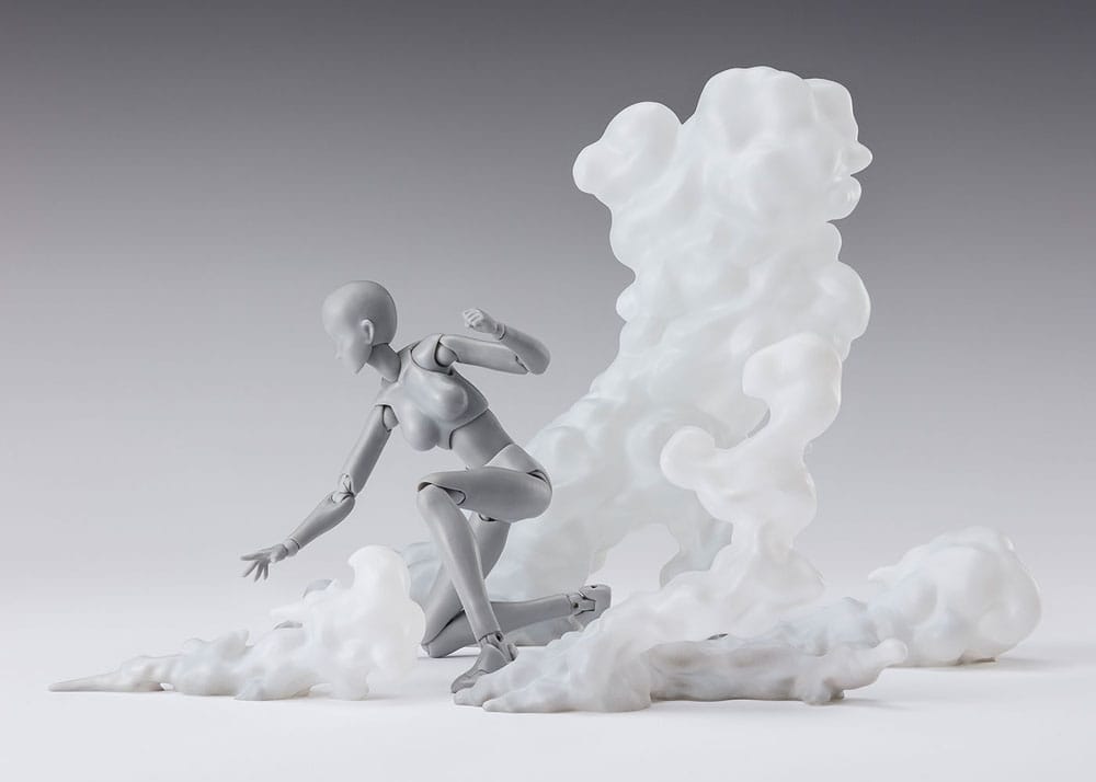 Tamashii Effect Action Figure Accessory Smoke White Version for S.H.Figuarts 4573102666772