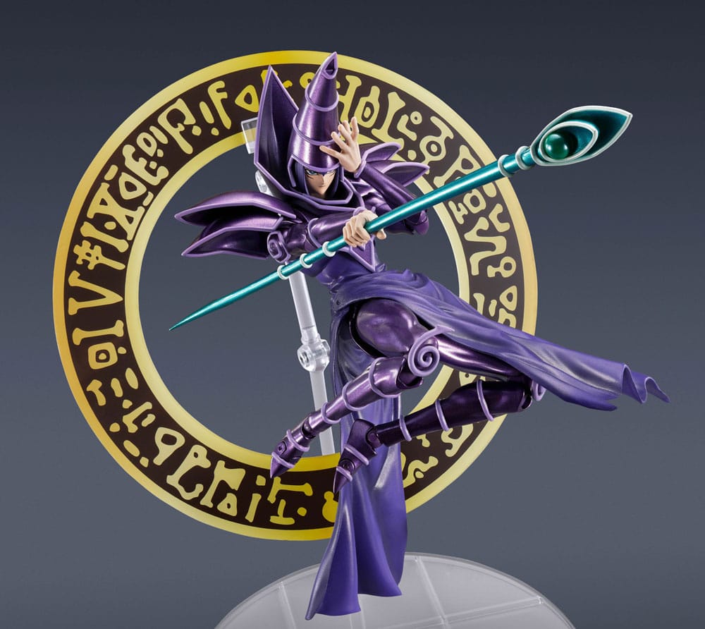 Yu-Gi-Oh! S.H. MonsterArts Action Figure Dark Magician 19 cm 4573102667557