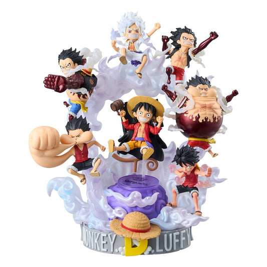 One Piece World Collactable Figures x S.H. Figuarts Action Figure Monkey D. Luffy 8 cm 4573102668127