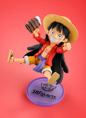 One Piece World Collactable Figures x S.H. Figuarts Action Figure Monkey D. Luffy 8 cm 4573102668127