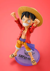 One Piece World Collactable Figures x S.H. Figuarts Action Figure Monkey D. Luffy 8 cm 4573102668127