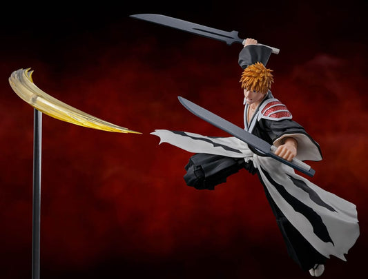 Bleach: Thousand-Year Blood War S.H. Figuarts Action Figure Ichigo Kurosaki Dual Zangetsu 16 cm 4573102668165