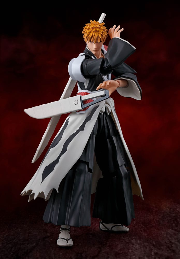 Bleach: Thousand-Year Blood War S.H. Figuarts Action Figure Ichigo Kurosaki Dual Zangetsu 16 cm 4573102668165