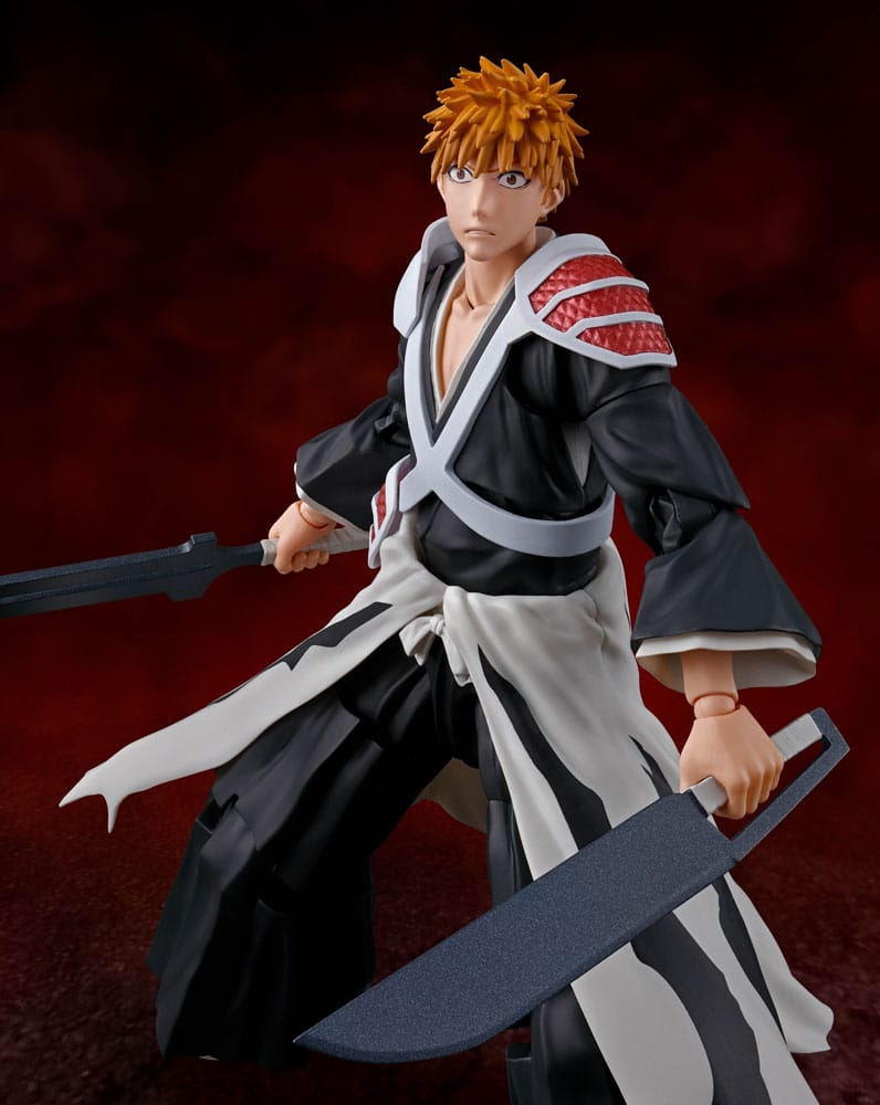 Bleach: Thousand-Year Blood War S.H. Figuarts Action Figure Ichigo Kurosaki Dual Zangetsu 16 cm 4573102668165