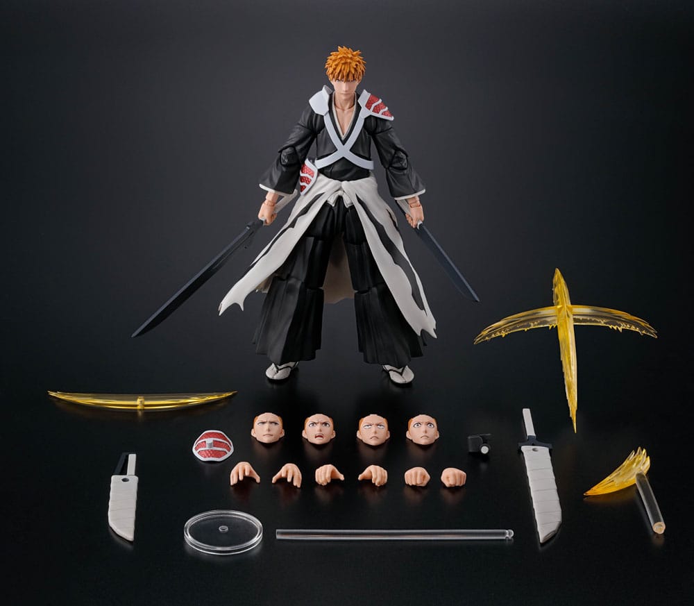 Bleach: Thousand-Year Blood War S.H. Figuarts Action Figure Ichigo Kurosaki Dual Zangetsu 16 cm 4573102668165